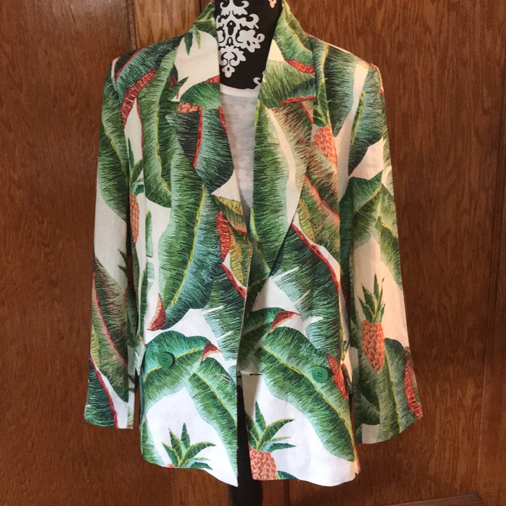 FARM Rio Tropical Print Blazer - Picture 12 of 16